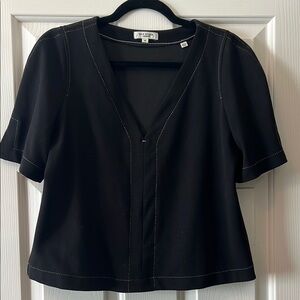 Elegant Black Women's Top